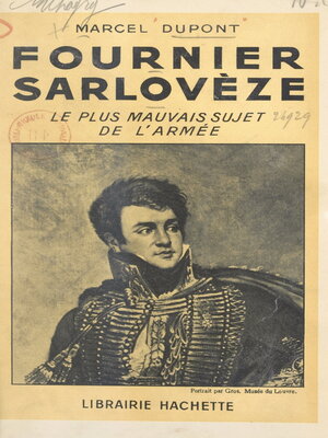 cover image of Fournier Sarlovèze